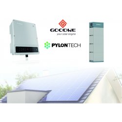 Goodwe Set solární měnič 8 kW + baterie Pylontech 10,5 kWh