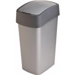 Curver Flipbin 02172-686 45 l šedý – Zboží Dáma