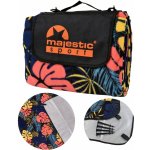 Majestic Sport Pikniková deka XXL 200x200 květiny – Zboží Mobilmania