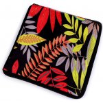 Skládací nákupní taška se zipem pevná 38x44 cm 33 černá list 1 ks – Sleviste.cz