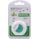 SOFTdent Butterfly Dentální nit s mátou 50 m – Zboží Dáma