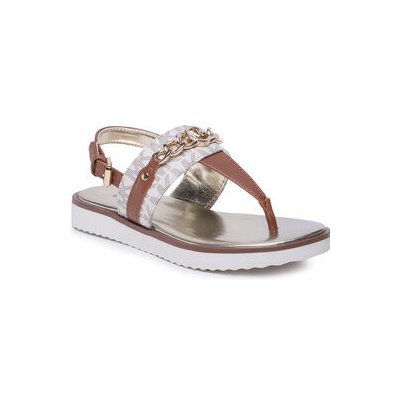 Michael Kors Kids Brandy Roxanne MK100680C Vanilla/Luggage – Hledejceny.cz