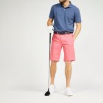 Inesis pánské golfové kraťasy MW500 růžové – Zboží Mobilmania