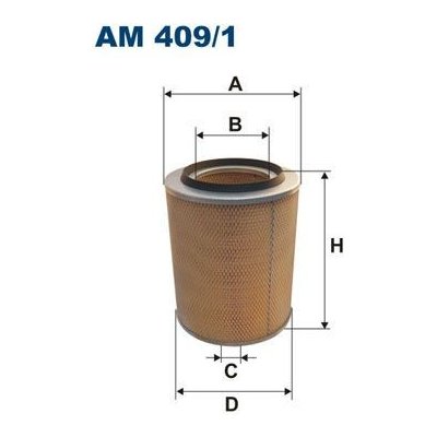 Vzduchový filtr FILTRON AM 409/1 – Zboží Mobilmania