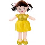 Mikrotrading Viktorka hadrová žlutá 32 cm česky mluvící – Zboží Mobilmania
