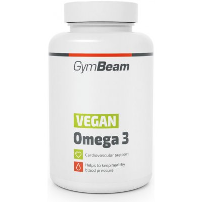 GymBeam Vegan Omega 3 90 kapslí – Hledejceny.cz