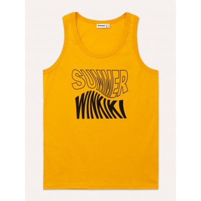Winkiki Kids Wear chlapecké tílko Summer žlutá – Zboží Dáma