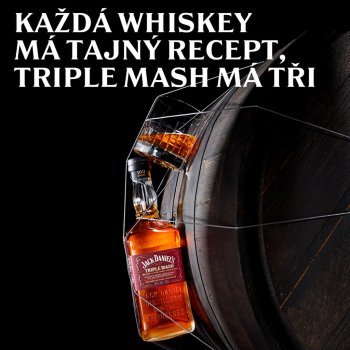 Jack Daniel's Triple Mash 50% 0,7 l (holá láhev)