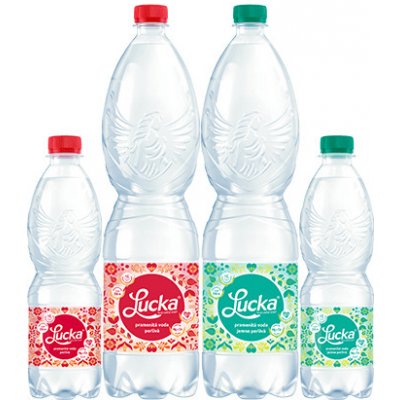 Lucka perlivá pramenitá voda 6 x 1,5 l – Hledejceny.cz