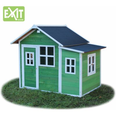 Exit Dřevěný domeček Loft 150 zelený – Zboží Mobilmania