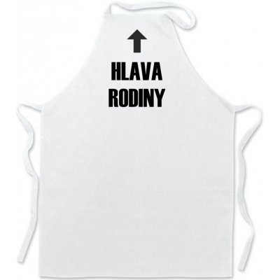 Povidlo.cz Zástěra Hlava rodiny Bílá – Hledejceny.cz