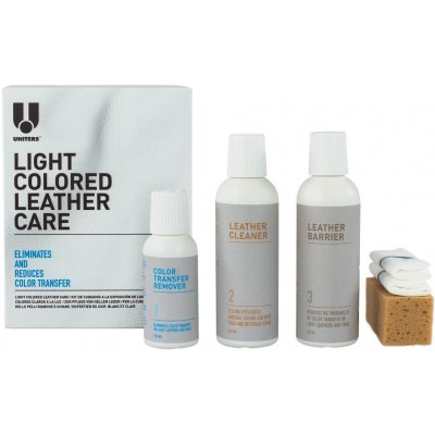 Leather Master Light Colored Leather Care speciální sada na kompletní ošetření světlých kůží 225 ml + 125 ml + 225 ml – Hledejceny.cz