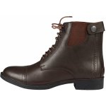 Horka Luxusní kožené nízké jezdecké boty Hnědá – Sleviste.cz