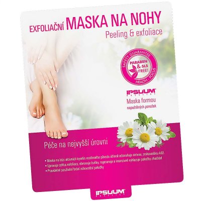 Ipsuum exfoliační maska na nohy 1 pár – Zbozi.Blesk.cz