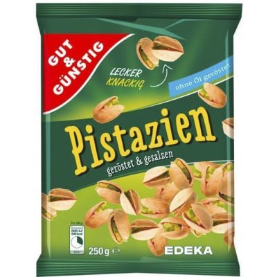 G&G pistácie pražené a solené 250g – Zboží Mobilmania