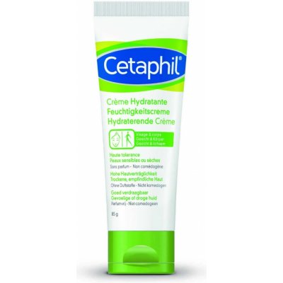Cetaphil Moisturizers hydratační krém na obličej a tělo pro suchou až citlivou pleť 85 ml – Zboží Mobilmania