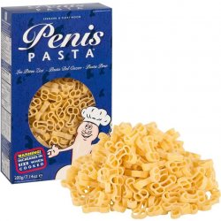 Penis Pasta 200 g, italské těstoviny ve tvaru penisů