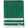 Deka United Colors of Benetton Zelená pletená deka 100% akrylové vlákno 140x190