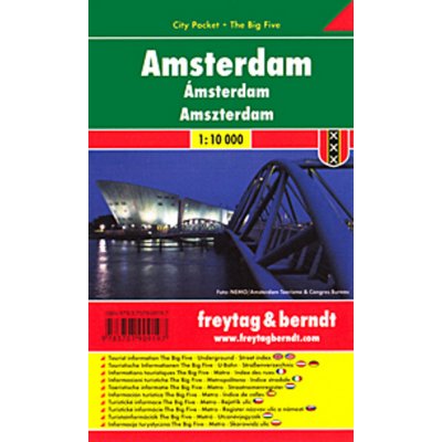 Amsterdam mapa 1:1. FB plast – Zboží Mobilmania