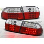 Zadní světla Honda Civic 91-95 2/4dv. - krystal/červené LED – Hledejceny.cz