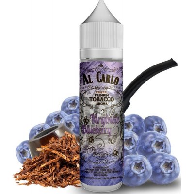Al Carlo Virginia Blueberry Shake & Vape 12 ml – Zboží Dáma