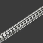 Krajka bíla - 25258 šíře 60 mm , metráž – Zboží Mobilmania