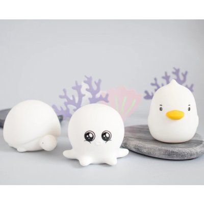 Rabbit and Friends Dotyková světýlka do vody 3 ks Želva kachna chobotnice – Zbozi.Blesk.cz