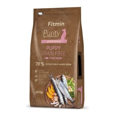 Fitmin Dog Purity Grain Free Puppy Fish 12 kg
