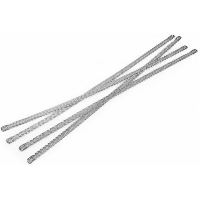Výztuž do korzetu šíře 9 mm délka 40 cm - stříbrná (10 ks) – Zboží Dáma