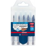 BOSCH 5dílná sada vrtáků do dlažby EXPERT HEX-9 HardCeramic 4/5/6/8/10 mm 2608900597 – HobbyKompas.cz