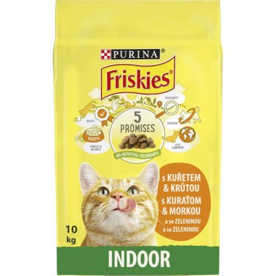 Samohýl Friskies Cat Indoor 10 kg