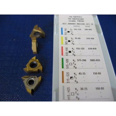 Soustružnické VBD závitové + zapichovací 80022264 / 6755507 TN 60° PP EXT C3 -S- PRAMET - PM-TN-16ERAG60-T8030 – Zboží Mobilmania