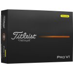 Titleist Pro V1 žluté 12 ks – Sleviste.cz