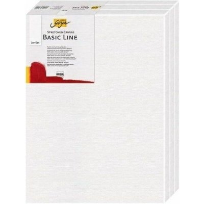 Kreul Malířské plátno Basic Line 30 x 40 cm sada 3ks 566250 – Zboží Dáma
