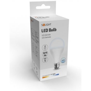 Solight žárovka LED WZ521 15W E27 6000K 270° 1220lm studená bílá