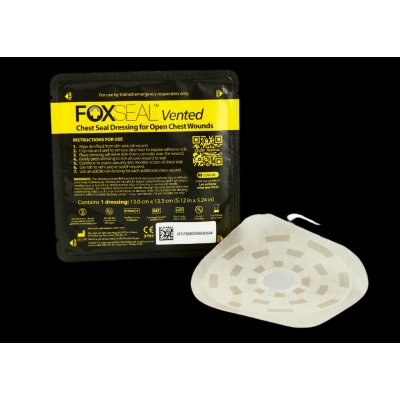 FOXSEAL FOX Chest Seal - hrudní krytí s ventilem – Hledejceny.cz