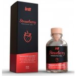 intt Strawberry Masážní gel s hřejivým efektem 30 ml – Zboží Mobilmania