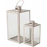 Boltze Home Kovové lucerny ARANIA, béžové, 2 ks béžová – Sleviste.cz