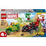 LEGO® Marvel Spidey a jeho úžasní přátelé 11198 Spin, Electro a honička s dinosauřím vozidlem – Zboží Živě