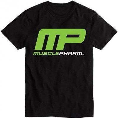 MUSCLEPHARM triko Logo MP černé – Zbozi.Blesk.cz