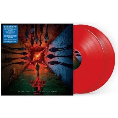 imago Soundtrack Stranger Things 4 2 Transparent Red LP – Zboží Mobilmania