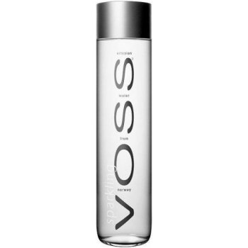 Voss perlivá 375ml SKLO BLACK EDITION