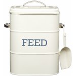 KitchenCraft Living Nostalgia úložná dóza s lopatkou 5,6 l, krémová, LNFEEDCRE – Zboží Mobilmania