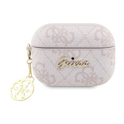 Guess 4G Script Charms PC/PU Pouzdro pro Airpods Pro 2 GUAP2G4GSMP – Zboží Mobilmania