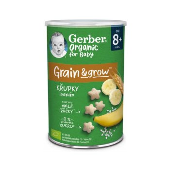 GERBER Organic křupky banánové 35 g
