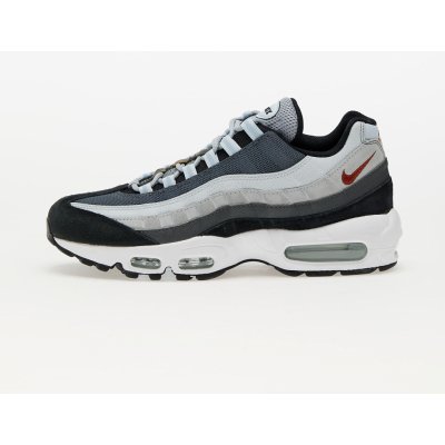 Nike Air Max 95 Wolf Grey/ Rugged Orange-Black-Blue Tint