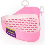 Tommi Toaleta pro fretky a hlodavce s roštem 18 x 18 x 24,5 cm – Sleviste.cz