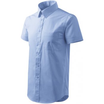 Pánské shirt short sleeve 207 nebesky Modrá