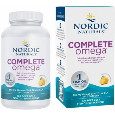 Nordic Naturals Complete Omega 120 softgel kapslí – Hledejceny.cz