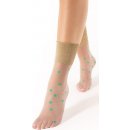 Fiore G 1146 Brodway 20 DEN dámské ponožky green-gold